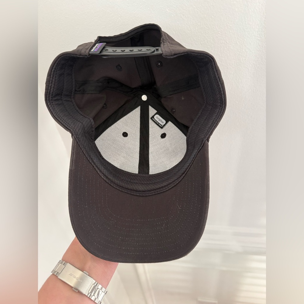 NWOT Patagonia Minimalist Unisex Black Men's Cap Hat - Picture 6 of 7